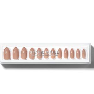 Pop On - Static Nails Toasted Sugar Almond Shape